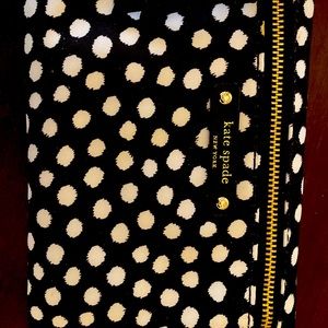 Kate Spade polka dot pouch